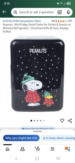 Peanuts Mini Fridge