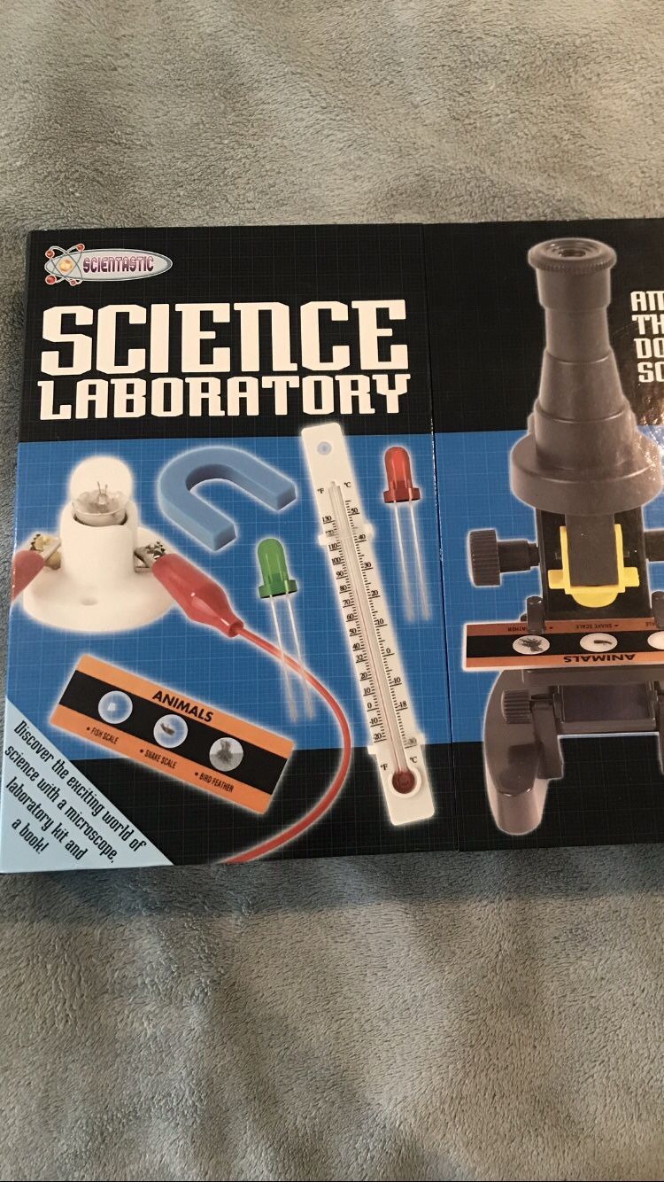 New In Box Science Lab Set Kids Teens NIB