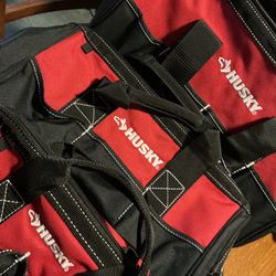 Husky 18’’ / 15’’ / 12’’ tool bags - new
