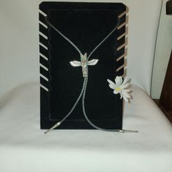 Bolo Tie/mens Silver & Turquoise