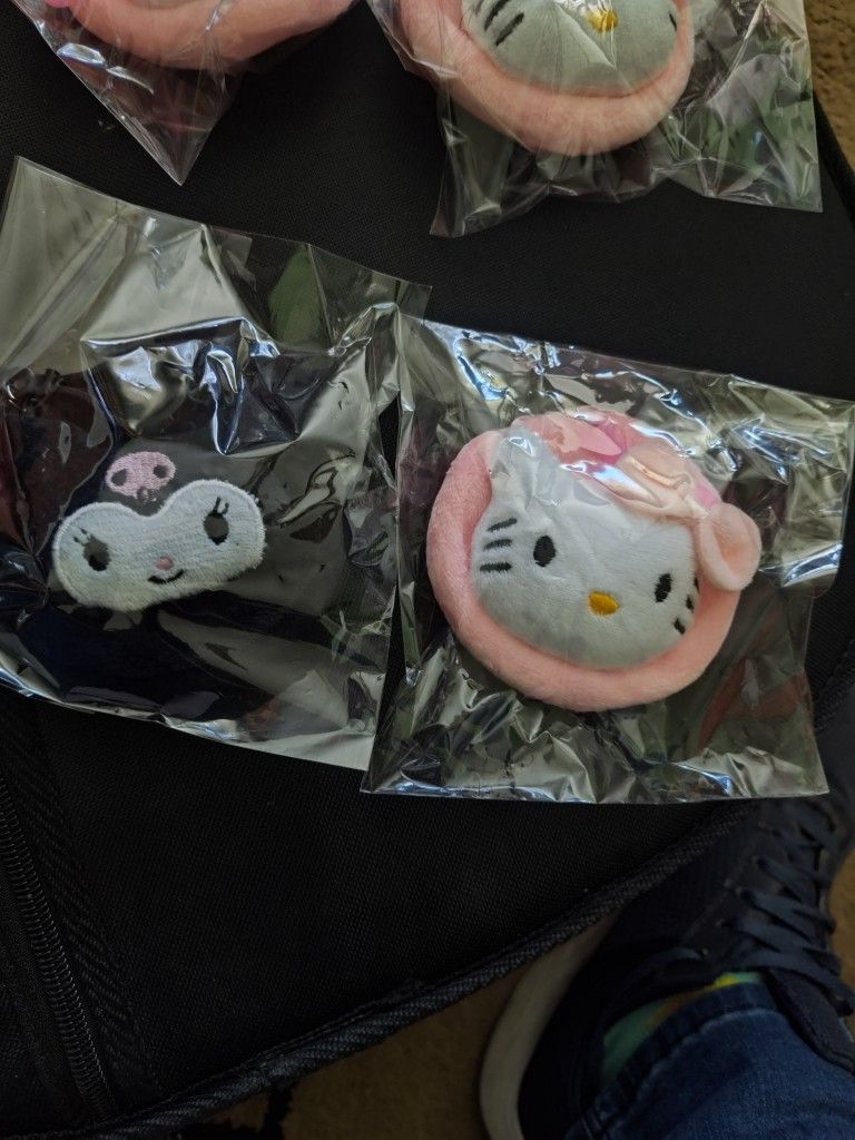 Hello Kitty Backpack Change Purses New (Both)