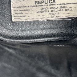 masion margiela futures black glitter