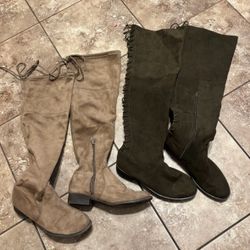 Women’s Boots Size 71/2 $15 For Both 
