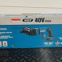 Makita 40V max XGT Brushless Cordless 1-1/8 in. Rotary Hammer (D-Handle), AFT, AWS Capable (Tool Only) $319 Plus tax at Home Depot
