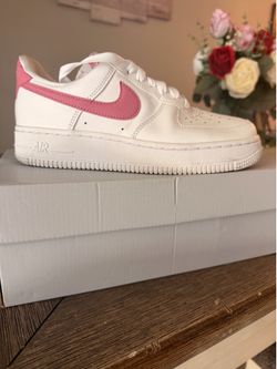 Nike Air Force 1 ‘07 Next Nature White and Berry Pink Women’s Size 6