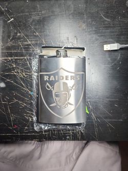 Raiders Flask