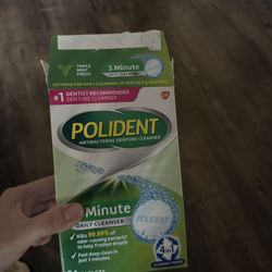 Polident Denture Cleanser Tablets – 72 Tablets – $5