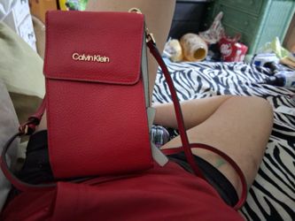 Calvin's Wallet Over Shoulders Strap 