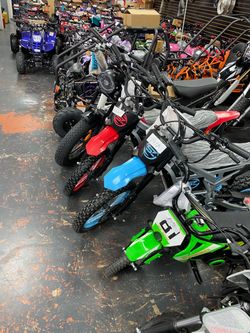 ATV, dirt bike, go kart