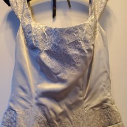 Wedding Dress/ Silver