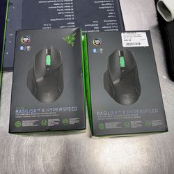 Brand new sealed Razer basilisk v3 X hyperspeed customizable wireless gaming mouse