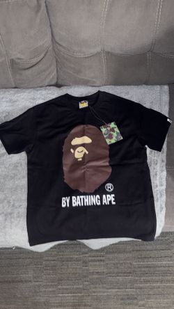 BAPE A Bathing Ape Black Big Ape Head Tee Size Small - Excellent Condition