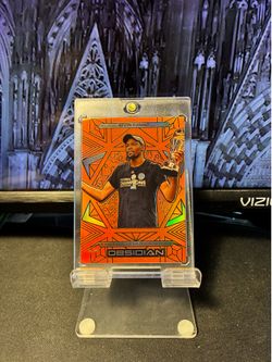 Kevin Durant Obsidian Orange Championship Trophy /125