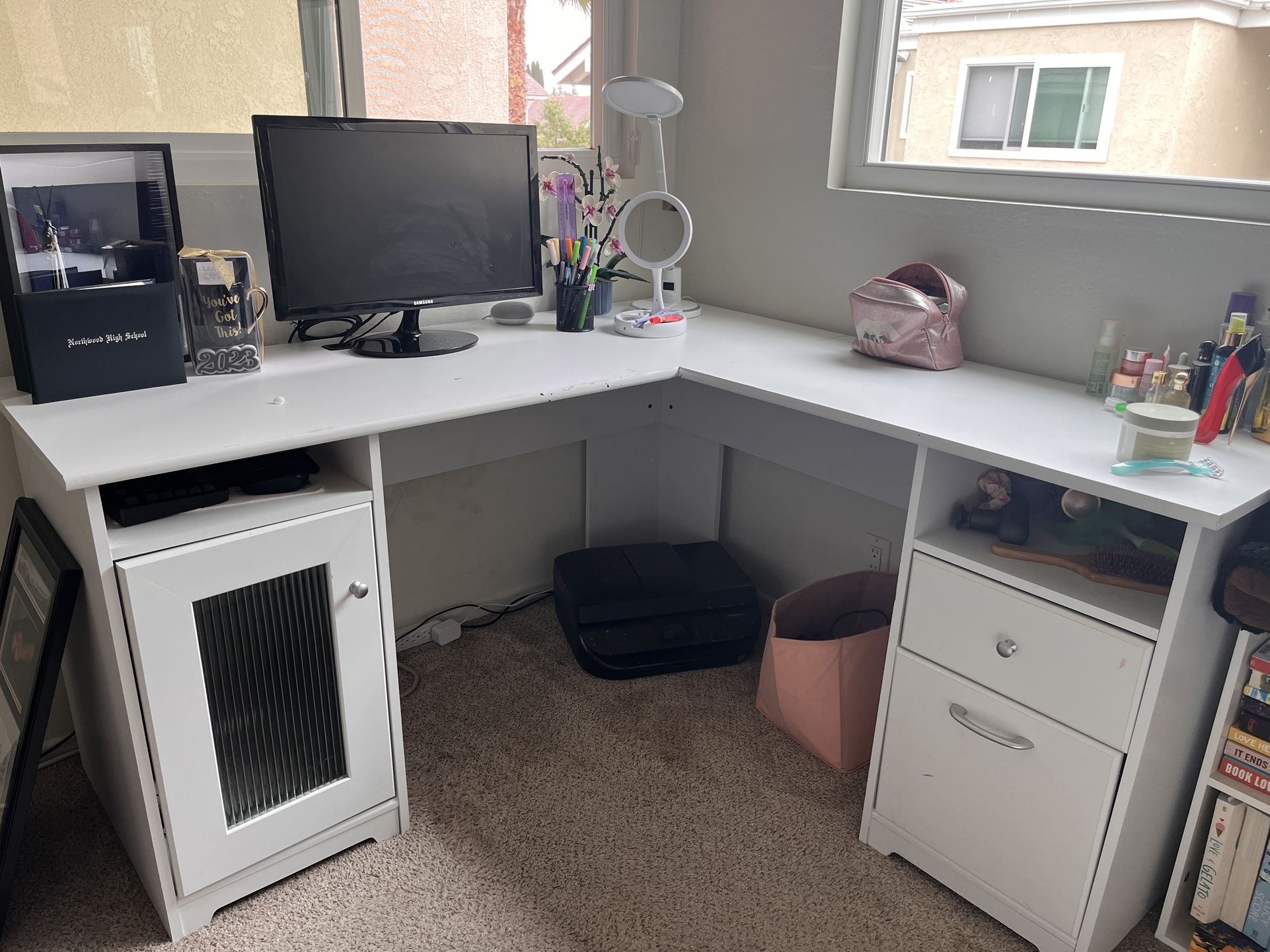 L Shaped desk