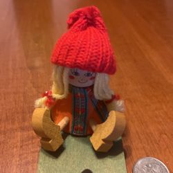 Vintage Sweden Candle Doll 
