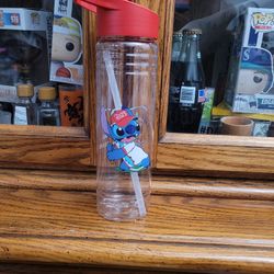 Stitch Angels Water Bottle
