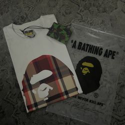 Bape Burberry T-shirt