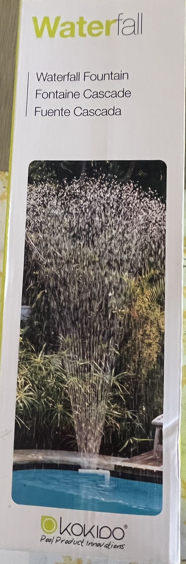 Pool Waterfall Fountain