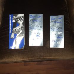 Los Angeles dodgers Holman Road schedule from 1991