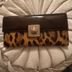 Balenciaga Patent Leather Wallet/ Clutch