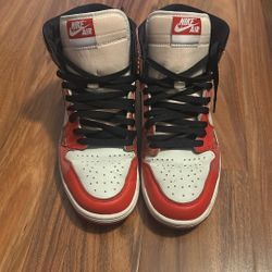  Jordan 1 Retro High OG Spider-Man Across the Spider-Verse – Size 9 (Used)