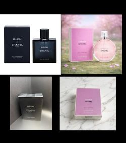 Chanel His & Hers Bundle - Bleu de Chanel & Chance Eau Tendre 3.4 oz - Brand New Sealed