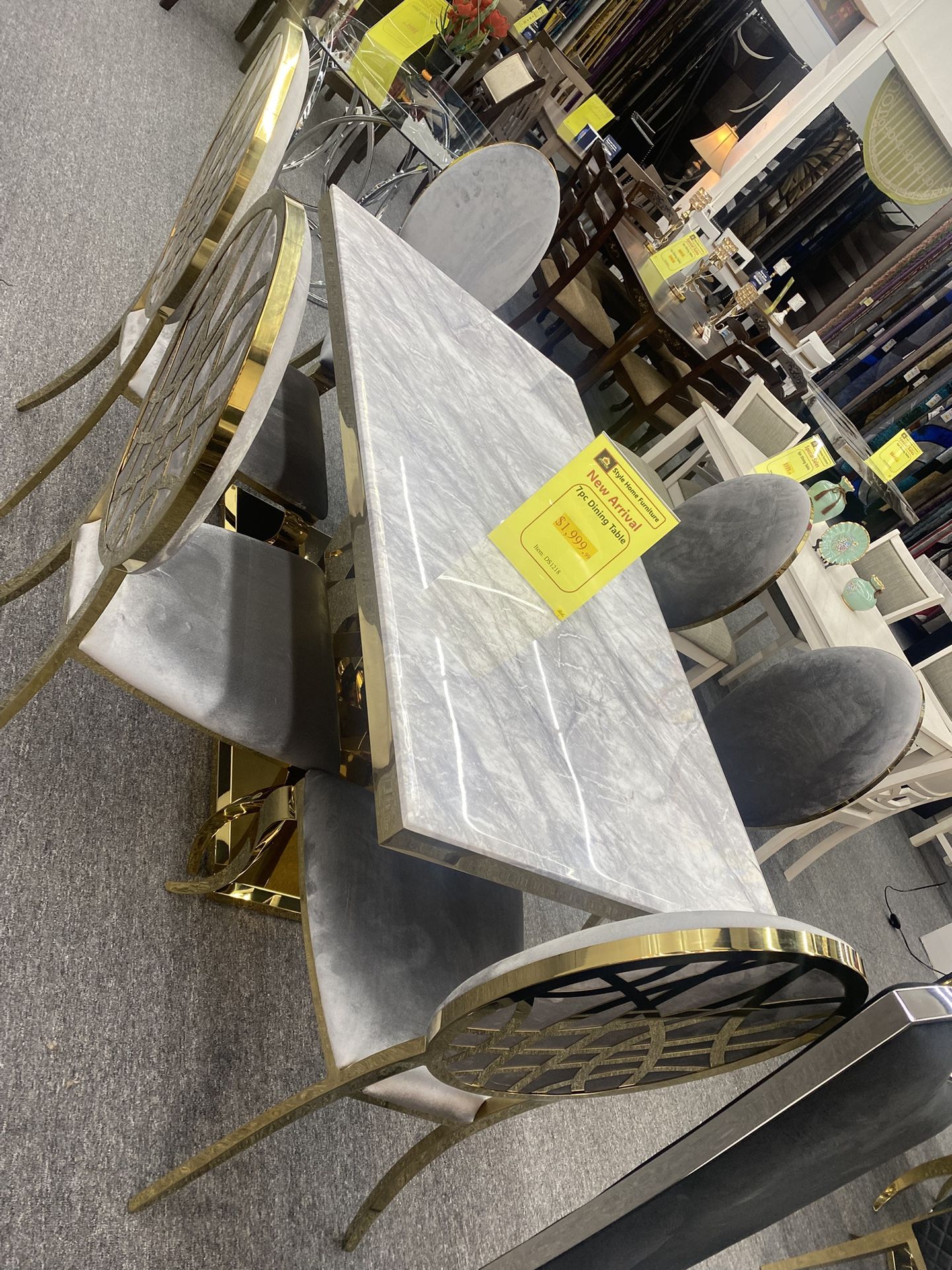 7 Pc Dinning Table Set $1,999