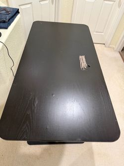 Black Wood Ikea Table