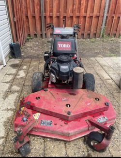 Mower toro 48 hydraulics