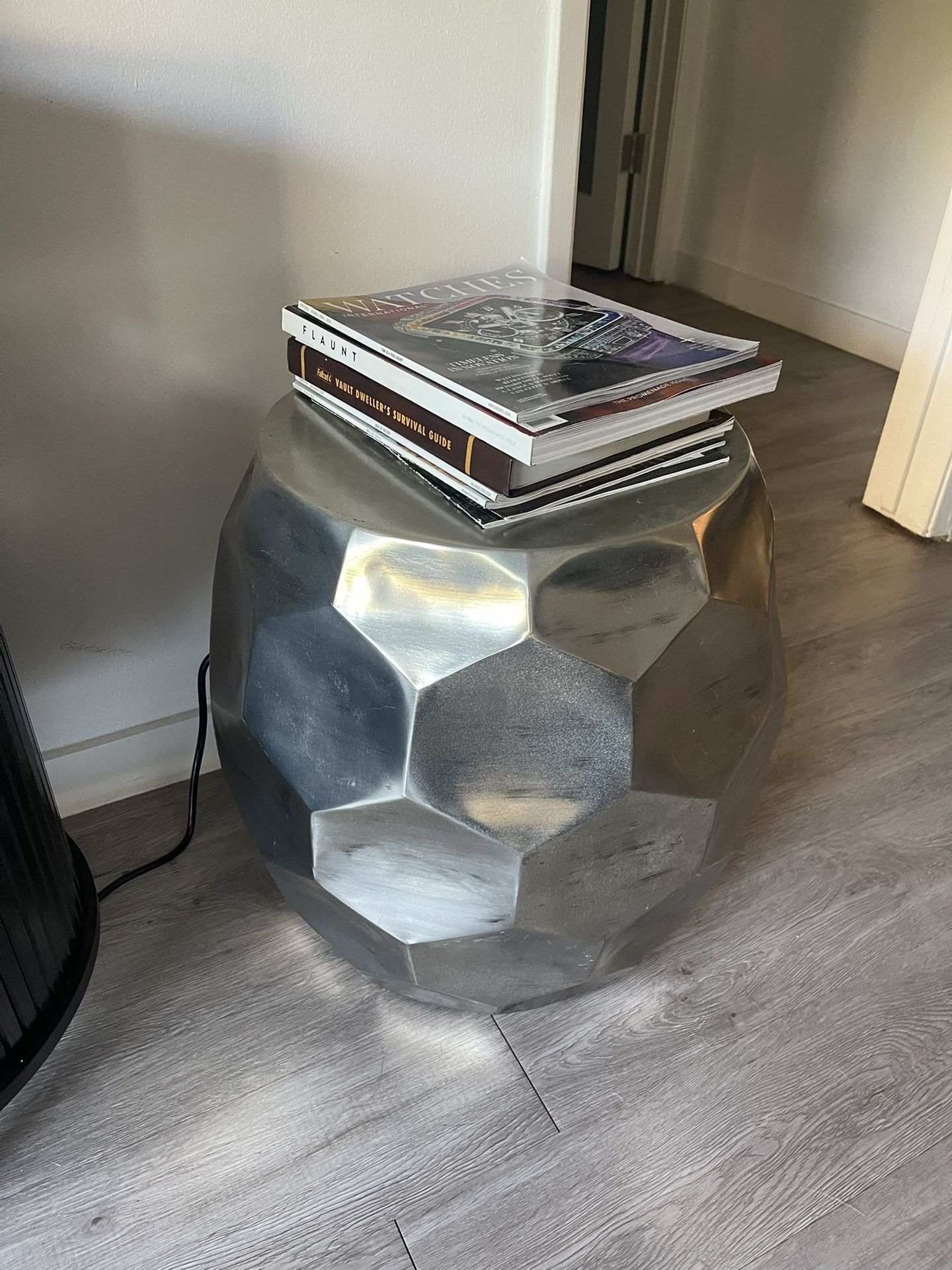 Iron End Table