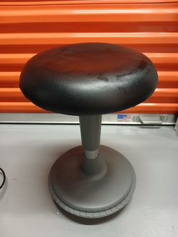 Active Sitting Wobble Stool – Height Adjustable, Standing Desk Stool