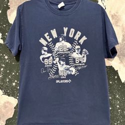 NY Yankees Baseball Players Team Shirt 