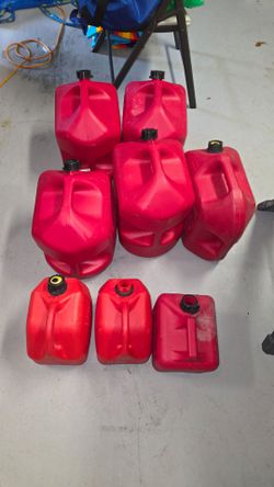 Gasoline containers