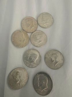 Kennedy Half Dollar Coins Lot of 8