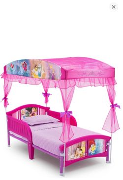 Disney Princess Toddler Canopy Bed