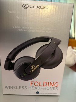 Lexus Folding Wireless Headphones