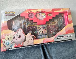 Pokémon TCG Small but Mighty Premium Collection Box Sealed Togepi & Cleffa & Igglybuff GX 143a/236