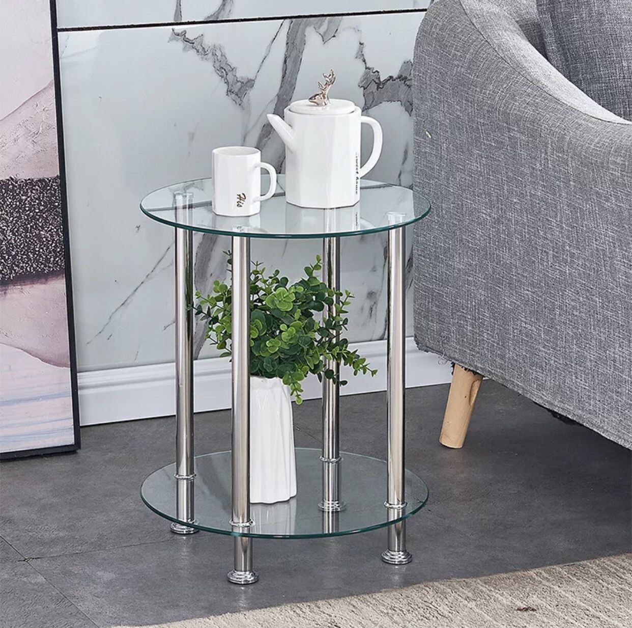 Brand New Side table, corner table coffee table