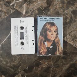 Jackie DeShannon : What the World Needs now 1987 cassette 