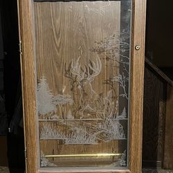 O’Sullivan Industries Locking Rifle/Shotgun Cabinet with Drawer