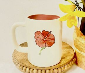 Rae Dunn KEEP PALM AND SUMMER ON Mug BRAND NEW