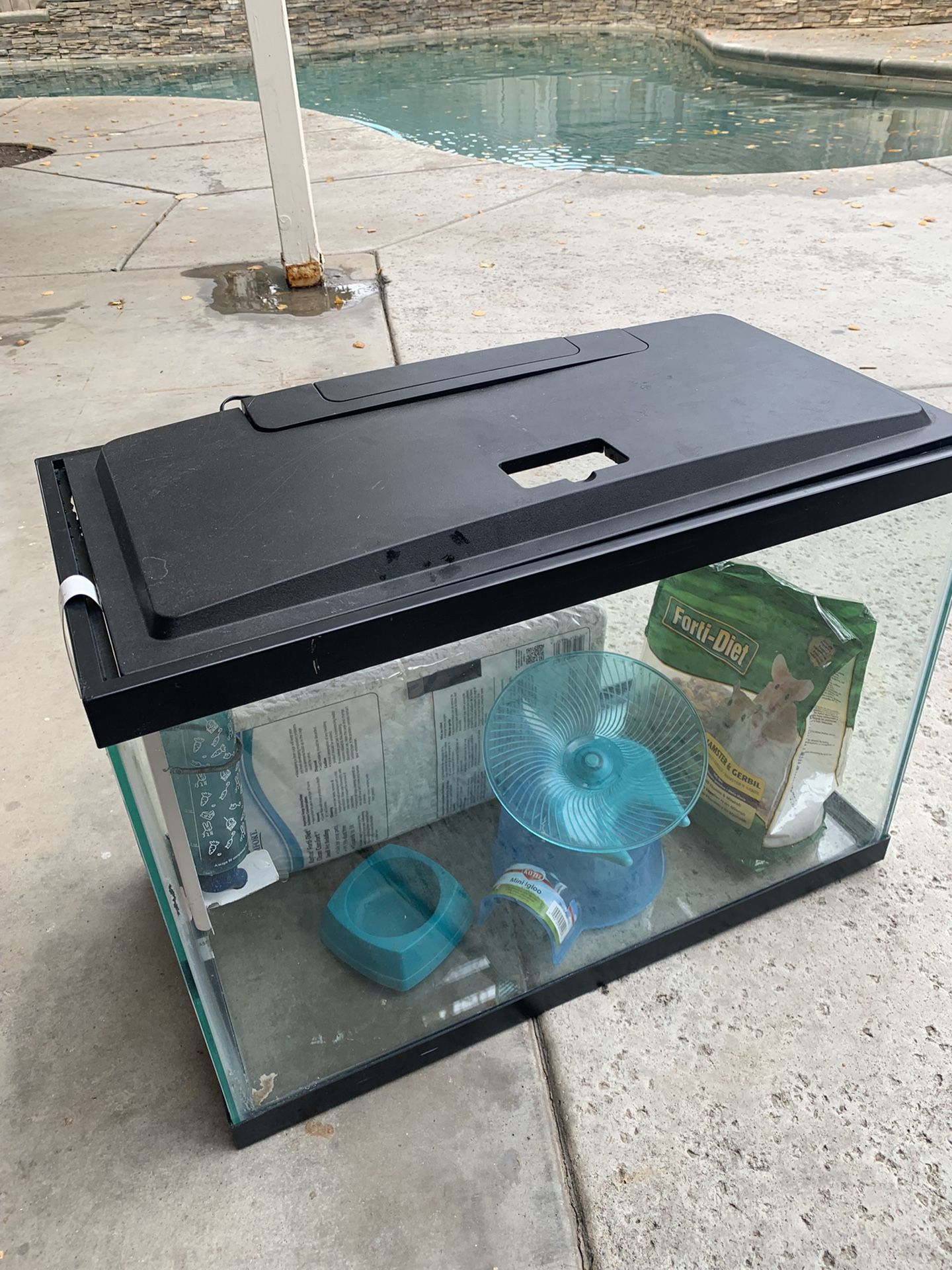 Hamster Cage and accessories 
