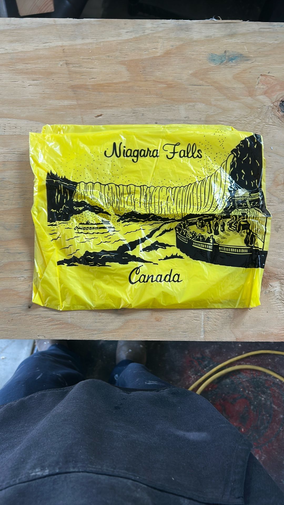 2 Yellow Niagara Falls Ponchos