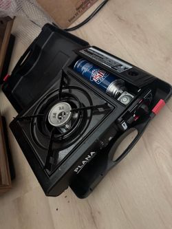 Portable Butane Camping Gas Stove w/ Carrying Case