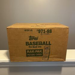 1988 Topps Baseball Rack Case *unopened*