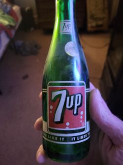 Vintage 7up bottle