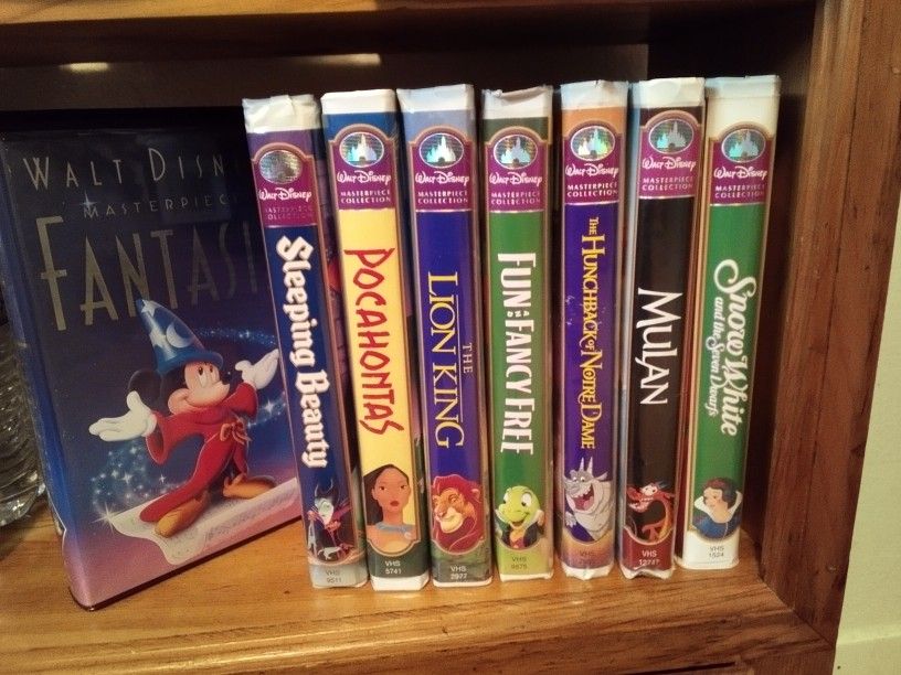 Walt Disney Masterpiece Collection VHS