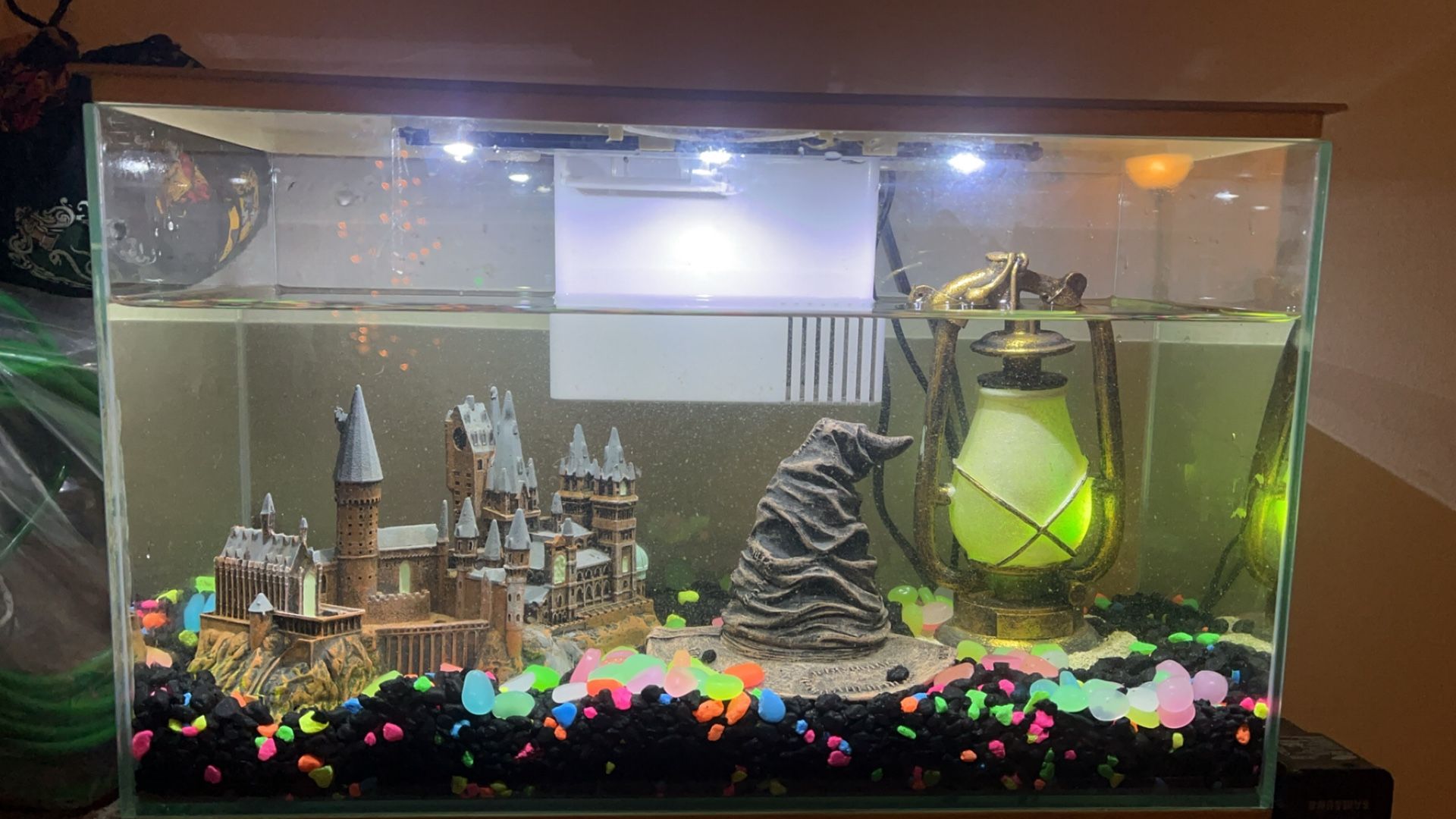 Small Harry Potter Theme Fish Tank