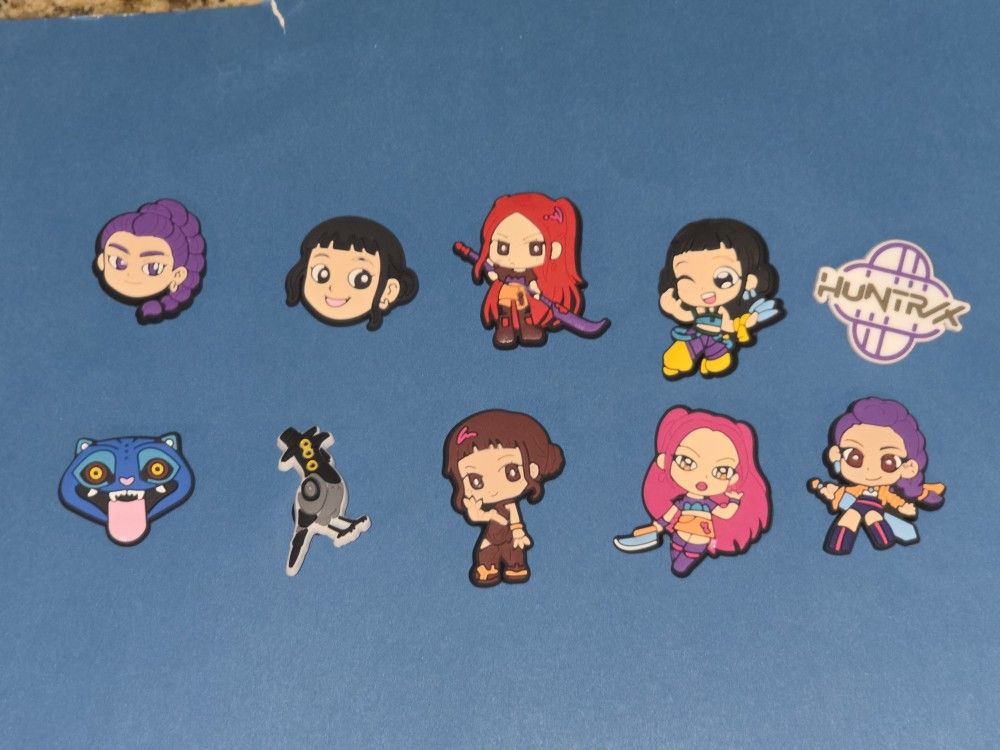 Kpop Demon Hunters Croc Charms