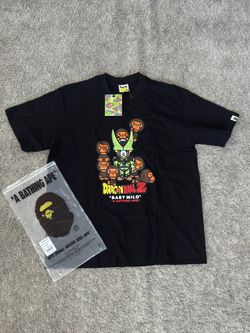 BAPE x Dragon Ball Z Baby Milo Tee Black L and XL